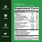 Goli SuperGreen Vitamin Gummy - Essential Vitamins and Minerals - Plant-Based, Vegan, Gluten-Free & Gelatin Free