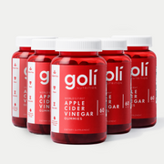 Goli Apple Cider Vinegar Gummy Vitamins - Vitamin B12, Gelatin-Free, Gluten-Free, Vegan & Non-GMO. America's #1 Apple Cider Vinegar Vitamin Brand