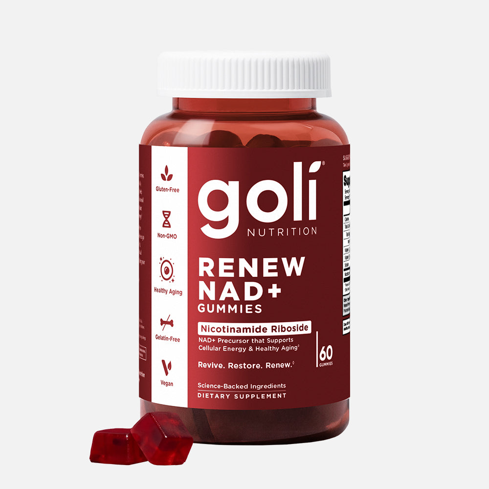 Goli Nutrition Renew NAD+ Gummies  |  Unit = Case of 48