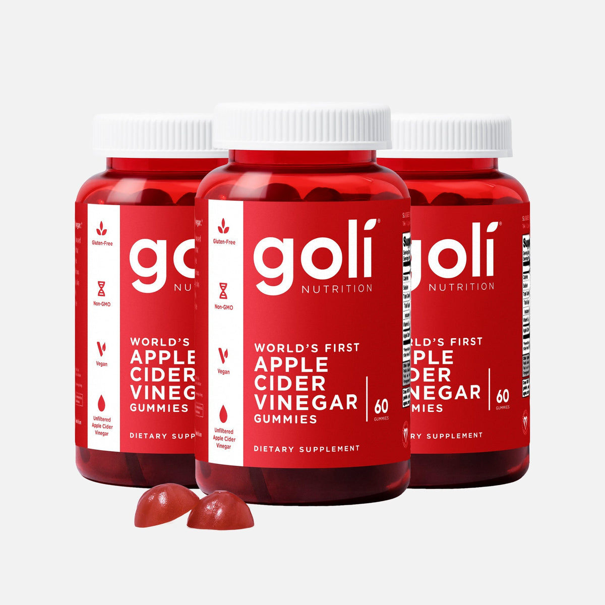 3 Bottles of Apple Cider Vinegar Gummies (Copy)