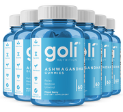 6 Bottles of Ashwagandha Gummies