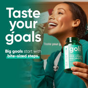 Buy 1 Get 1 FREE Goli® Probiotic+ Gummies