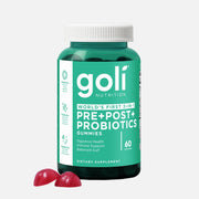 Goli Nutrition Probiotic+ Gummies  |  Unit = Case of 24