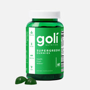Goli Nutrition Supergreens Gummies  |  Unit = Case of 24