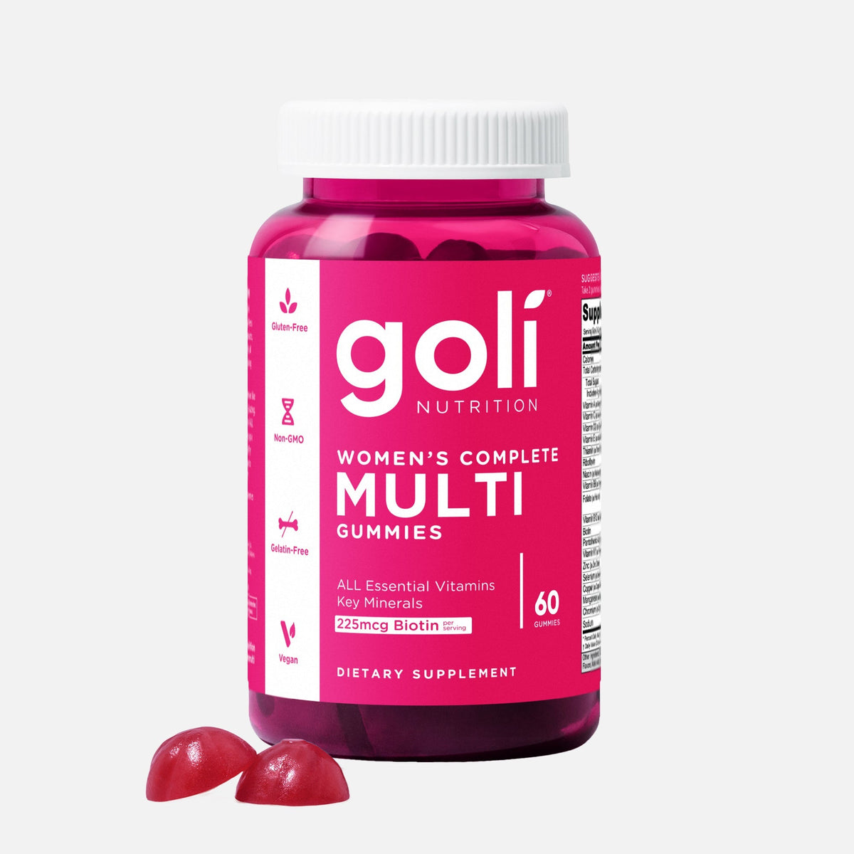 Goli Nutrition Women's Multi Gummies  |  Unit = Case of 24 (TF)