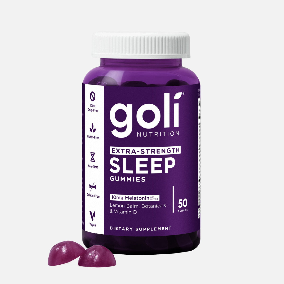 Goli Nutrition Extra-Strength Sleep Gummies  |  Unit = Case of 24